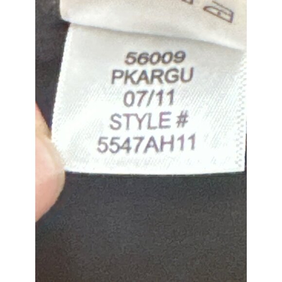 Aeropostale Black Pink Est 1987 Graphic Tee Large White Logo All Cotton - Picture 8 of 8